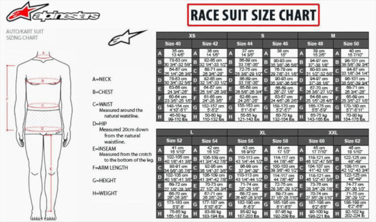 Alpinestars Missile Leather 1 Pc Suit - Tech Air Compatible - Black/White/Red