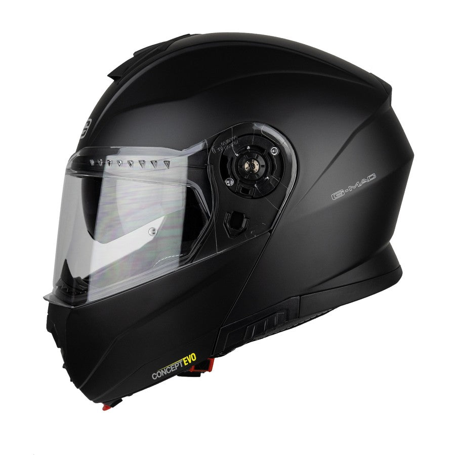 G-Mac Concept Evo Flip Front Motorcycle Helmet + FREE Pinlock Anti-Fog Insert