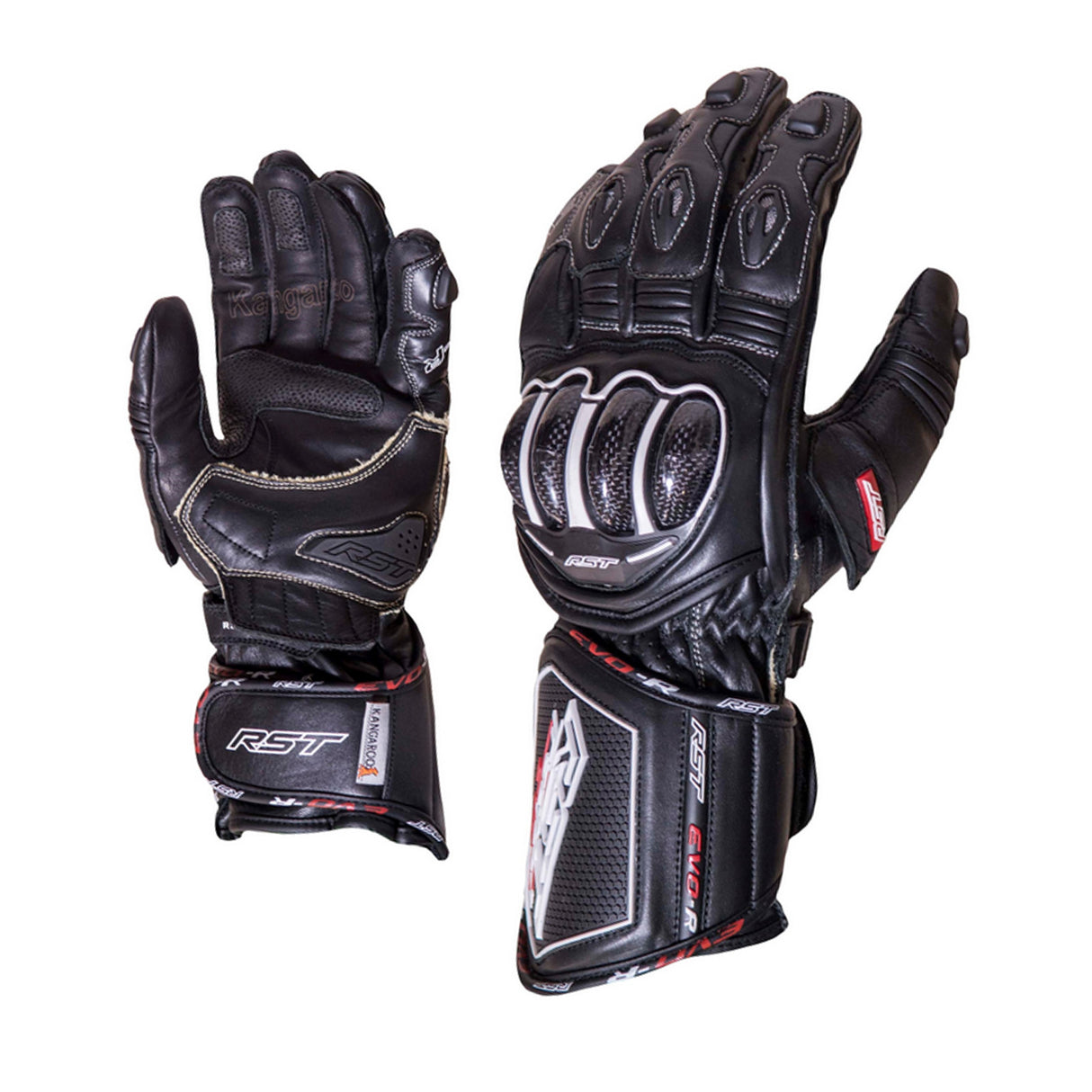 RST 2092 Tractech Evo R Leather / Aramid Gloves - Black