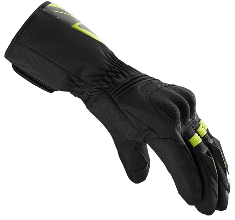 Spidi ALU-PRO WP Leather / Textile Gloves - Black / Yellow