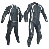 RST 2068 R-18 CE Approved One Piece Leather Suit - White