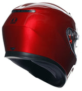AGV K3 E2206 Full Face Motorcycle Helmet - Solid Competizione Red