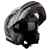 G-Mac Concept Evo Flip Front Motorcycle Helmet + FREE Pinlock Anti-Fog Insert