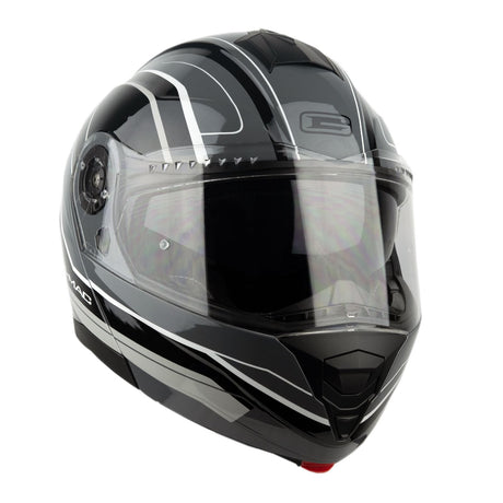 G-Mac Concept Evo Flip Front Motorcycle Helmet + FREE Pinlock Anti-Fog Insert