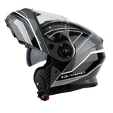 G-Mac Concept Evo Flip Front Motorcycle Helmet + FREE Pinlock Anti-Fog Insert