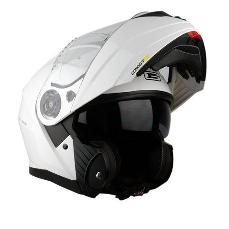 G-Mac Concept Evo Flip Front Motorcycle Helmet + FREE Pinlock Anti-Fog Insert