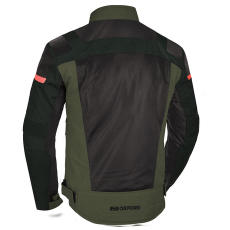 Oxford Dakar Dry2Dry Air Textile Waterproof Summer Jacket - Green