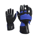 RST Jet City CE Leather Gloves - Black / Blue