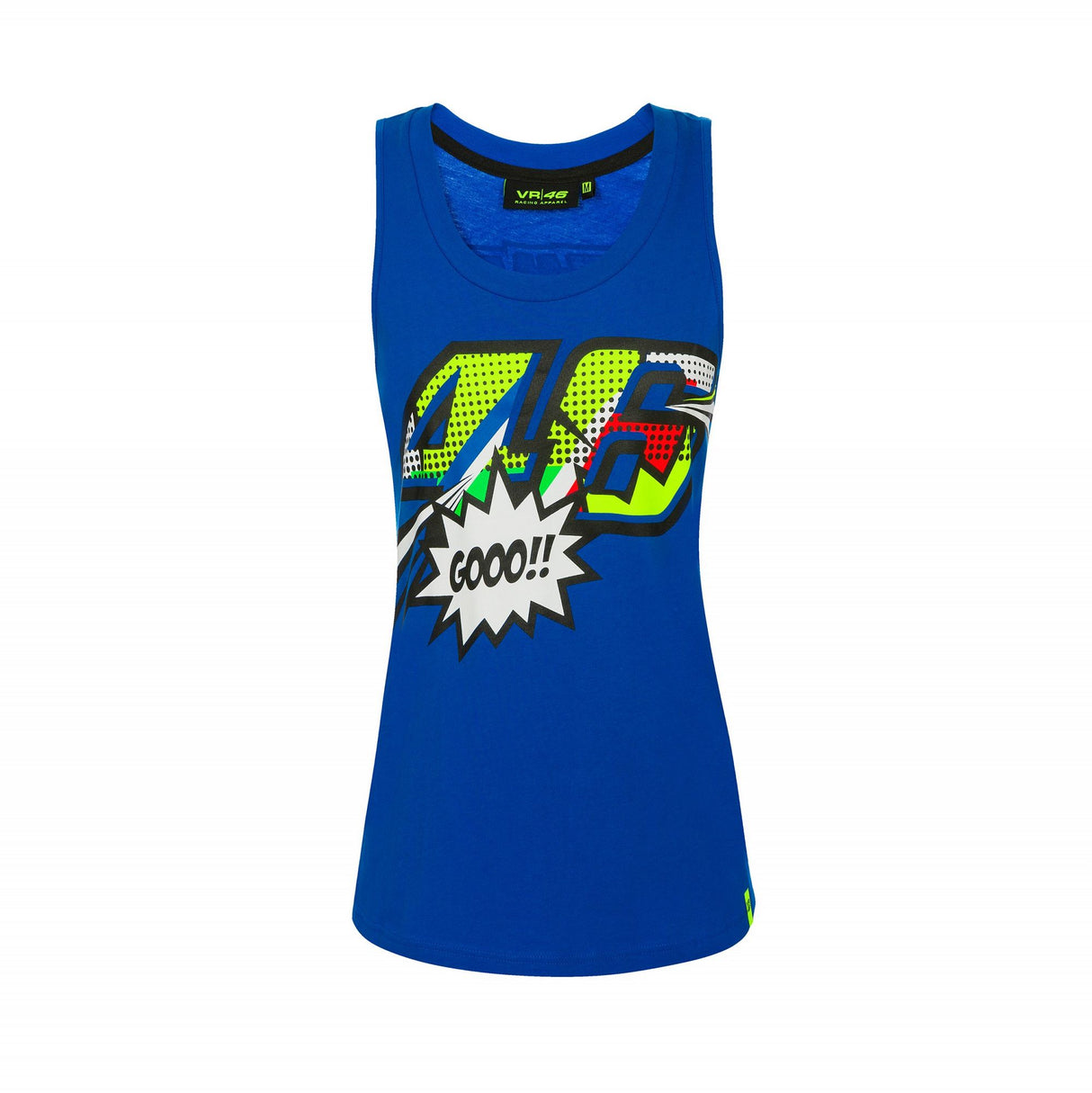 Official VR46 Pop Art Tank Top - Blue