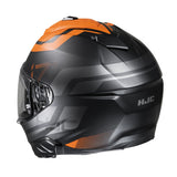 HJC I71 Enta Full Face Motorcycle Helmet - MC7SF Orange