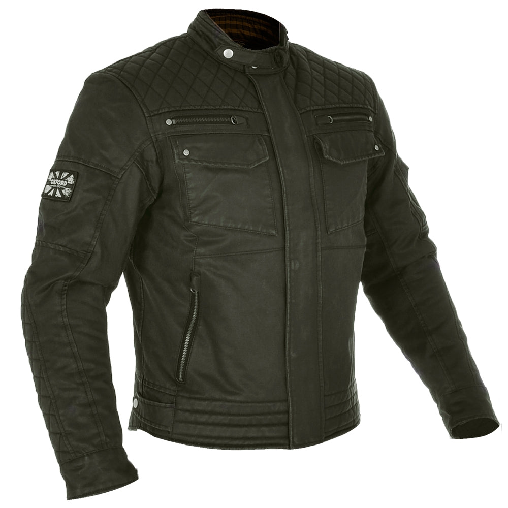 Oxford Hardy Waxed Cotton Jacket - Olive