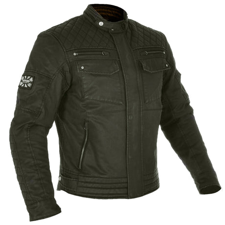 Oxford Hardy Waxed Cotton Jacket - Olive