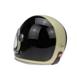 Viper F656 Vintage Full Face Helmet - Black / White