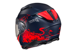 HJC F70 Spielberg Redbull Ring Fiberglass MC21SF Red Blue Full Face Helmet