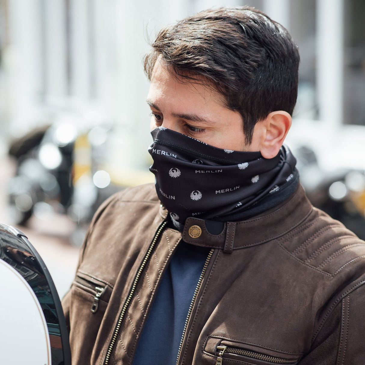 Merlin Eyam Fleece Neck Tube Black One Size