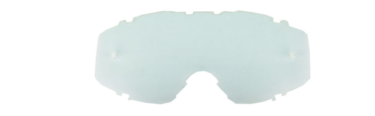 G-MAC Impact Motocross MX Goggles (Clear & Silver Lens Included)