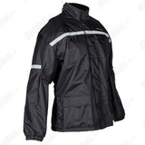 Spada Aqua Mesh Lined Waterproof Breathable Motorcycle Over Jacket - Black - Spada -  - MSG BIKE GEAR - 1