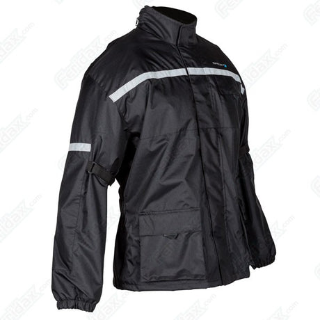 Spada Aqua Mesh Lined Waterproof Breathable Motorcycle Over Jacket - Black - Spada -  - MSG BIKE GEAR - 1