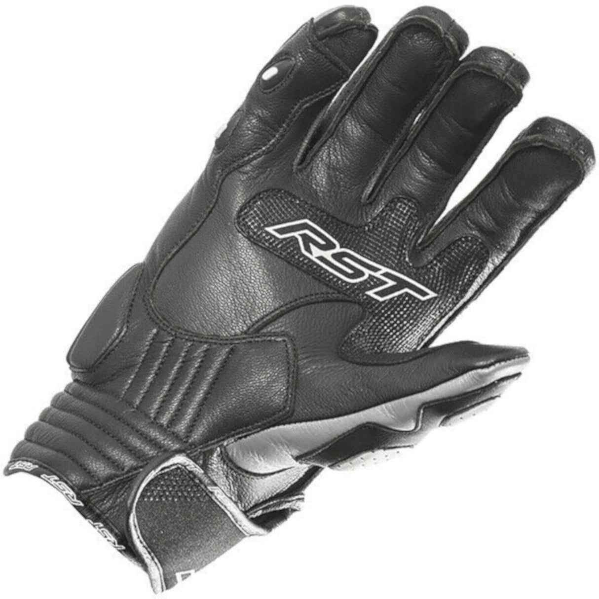 RST 2705 Freestyle CE Short Leather Gloves - Black / Blue