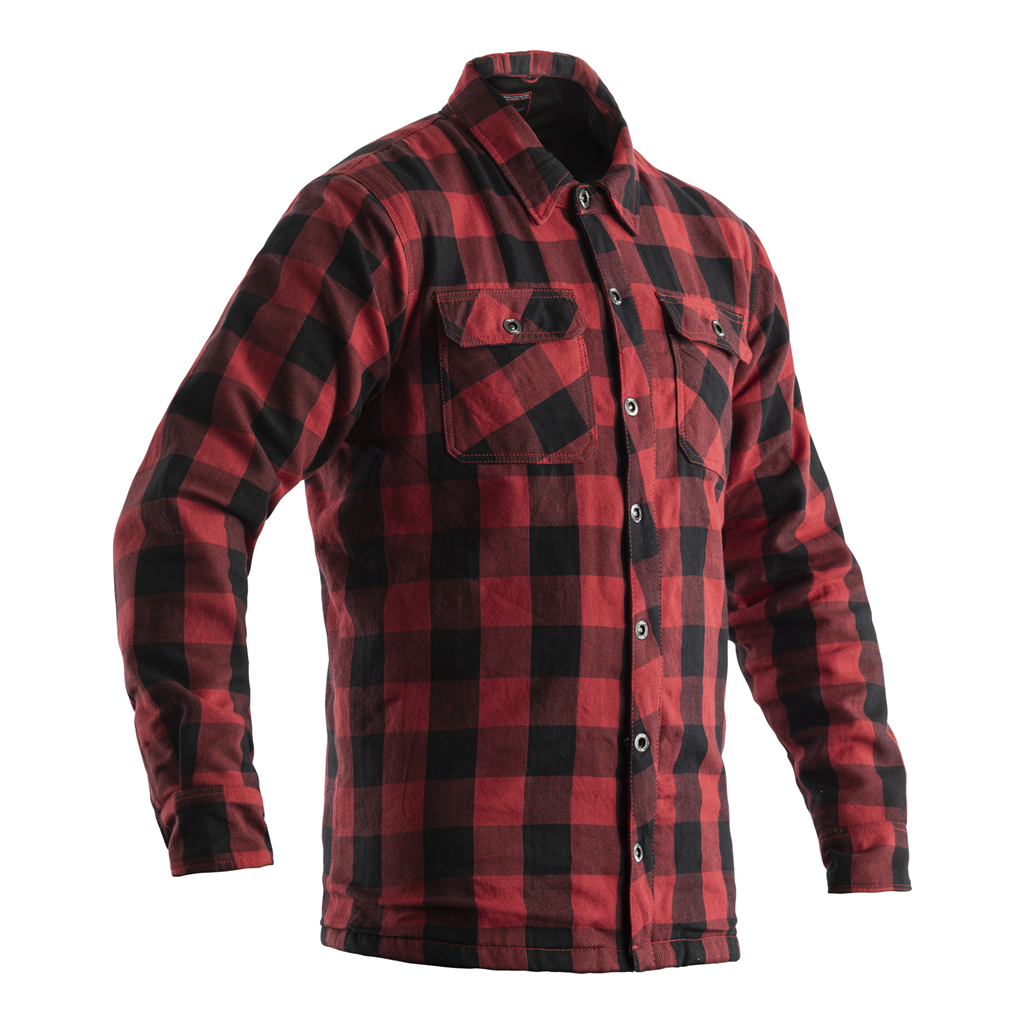 RST  Lumberjack CE Armoured Chequered Shirt - Red