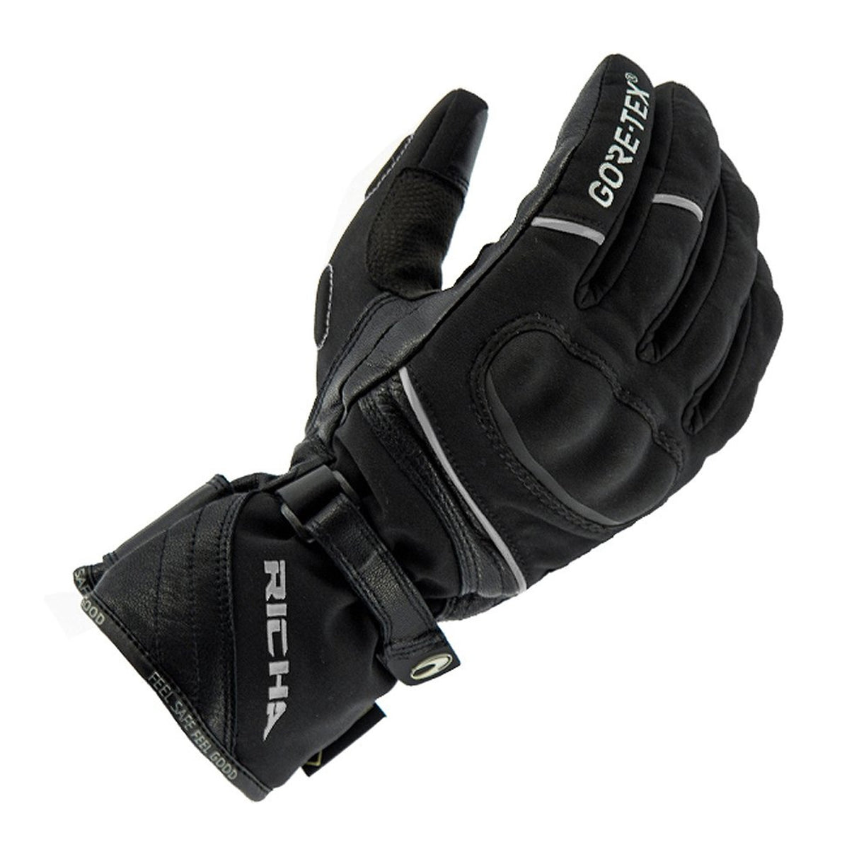 Richa Diana GTX Leather/Textile Ladies Gloves - Black