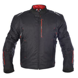 Oxford Toledo 1.0 Men's Waterproof Short Motorcycle Jacket - TechBlack - Oxford -  - MSG BIKE GEAR - 1