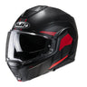 HJC I100 Beis Flip Front Motorcycle Helmet - MC1SF Red