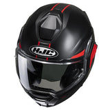HJC I100 Beis Flip Front Motorcycle Helmet - MC1SF Red