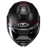 HJC I100 Beis Flip Front Motorcycle Helmet - MC1SF Red