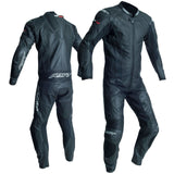 RST 2068 R-18 CE Mens Armoured Leather One Piece Motorcycle Suit - Black