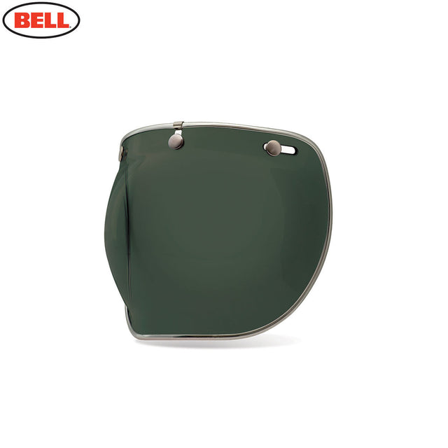 Bell Custom 500 3-Snap Bubble Deluxe Helmet Sield / Visor - Wayfarer Green - Bell -  - MSG BIKE GEAR