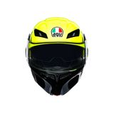 AGV Compact-ST Detroit Flip Front Helmet - Fluo Yellow / Black