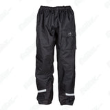Spada Aqua Waterproof Breathable Motorcycle Over Trousers Pants - Black - Spada -  - MSG BIKE GEAR