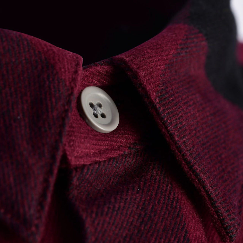 Oxford Kickback 2.0 Mens CE Level 1 Armoured Aramid Check Shirt - Red