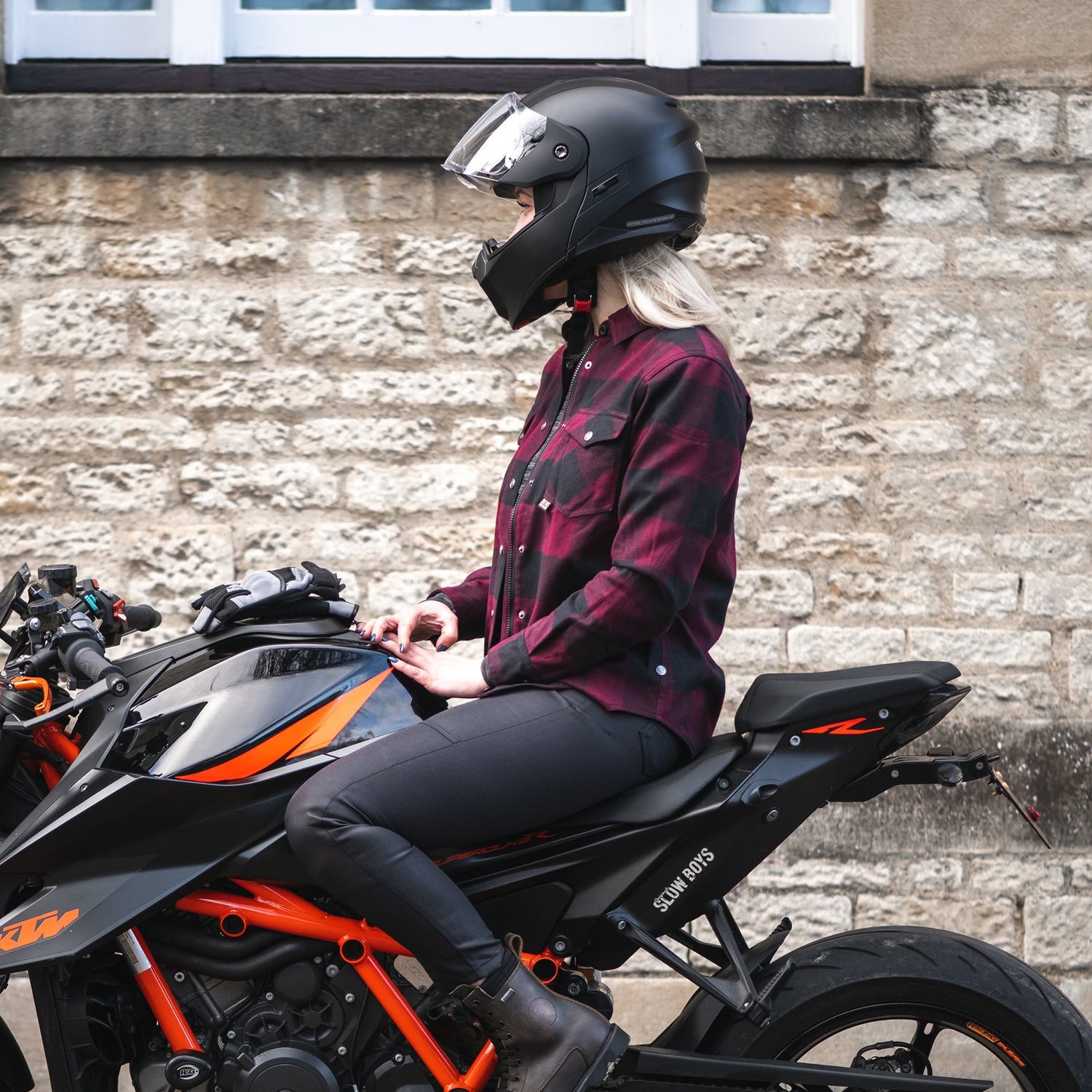 Oxford Kickback 2.0 Ladies CE Level 1 Armoured Aramid Shirt