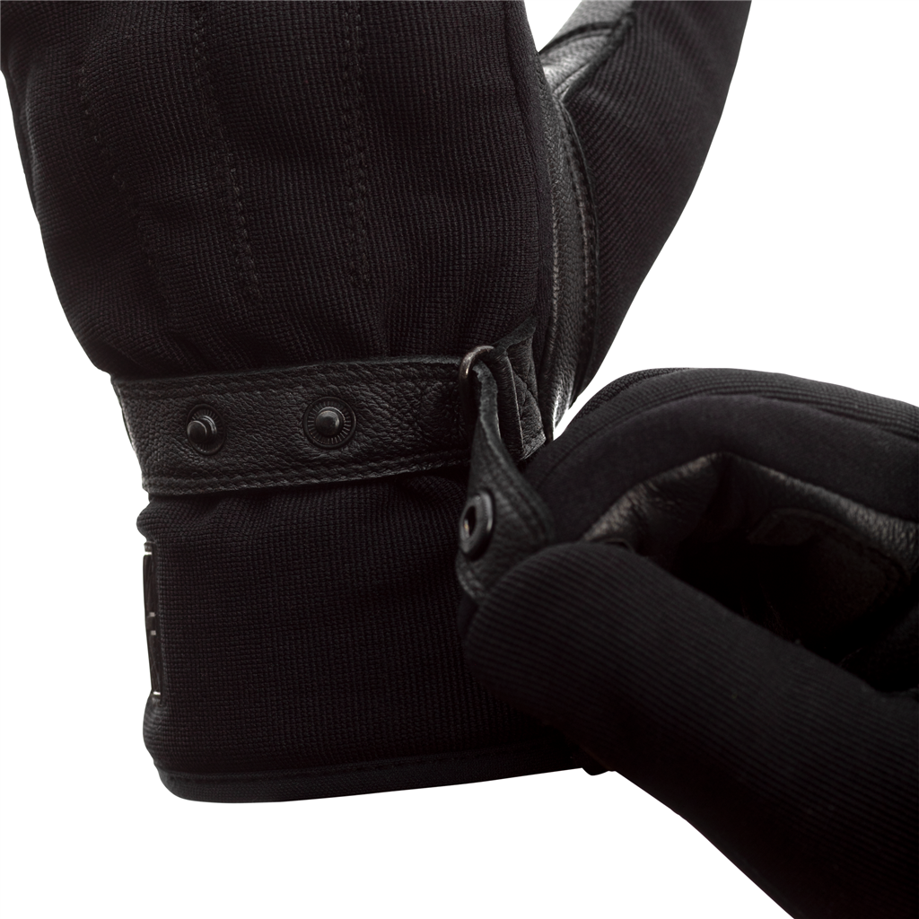 RST Shoreditch CE Short Textile Gloves - Black