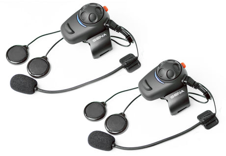 SENA SMH5 BLUETOOTH MOTORCYCLE HELMET INTERCOM SYSTEM (Dual set) - Sena -  - MSG BIKE GEAR