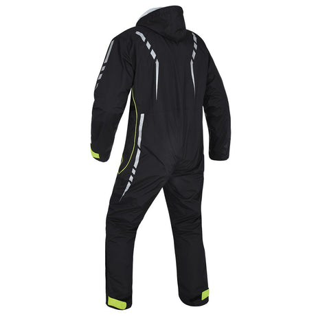 Oxford Stormseal Waterproof Over Suit - Black / Fluo