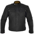 Oxford Hardy Waxed Cotton Motorcycle Motorbike Jacket - Black - Oxford -  - MSG BIKE GEAR - 1