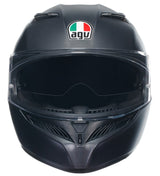 AGV K3 E2206 Full Face Motorcycle Helmet - Solid Matt Black