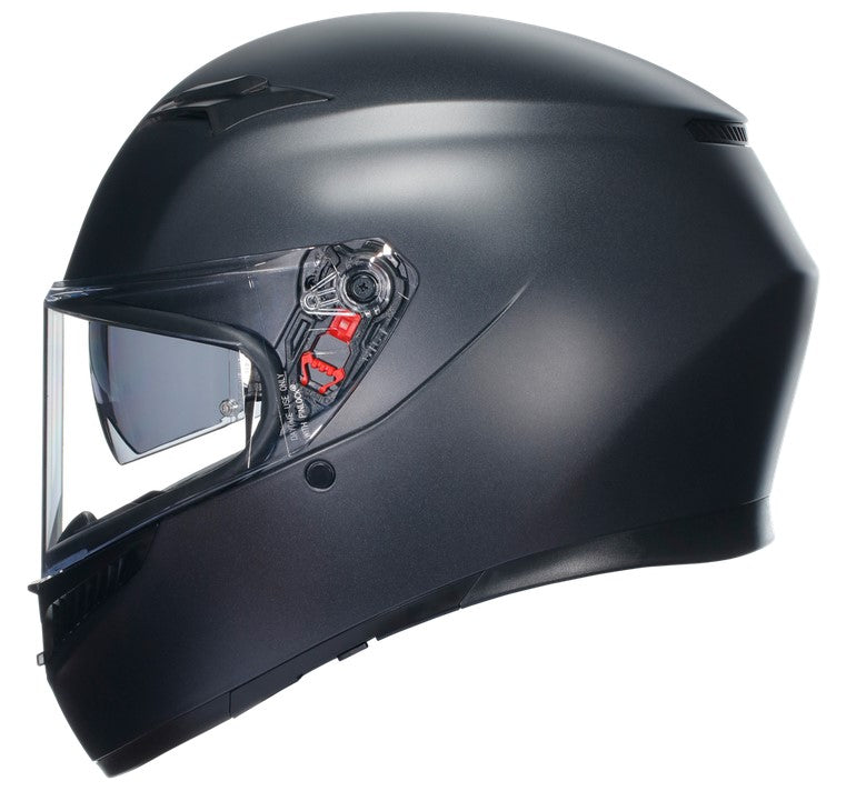 AGV K3 E2206 Full Face Motorcycle Helmet - Solid Matt Black – MSG