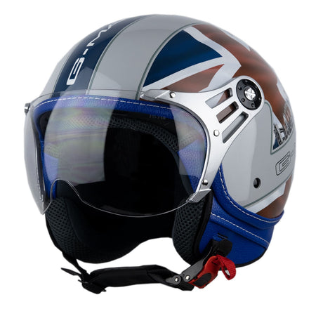 G-Mac Metro Evo Jet Open Face Motorcycle Helmet