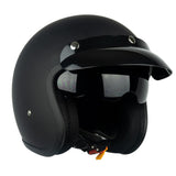MIDA MV537 Open Face Motorcycle Helmet + FREE Peak