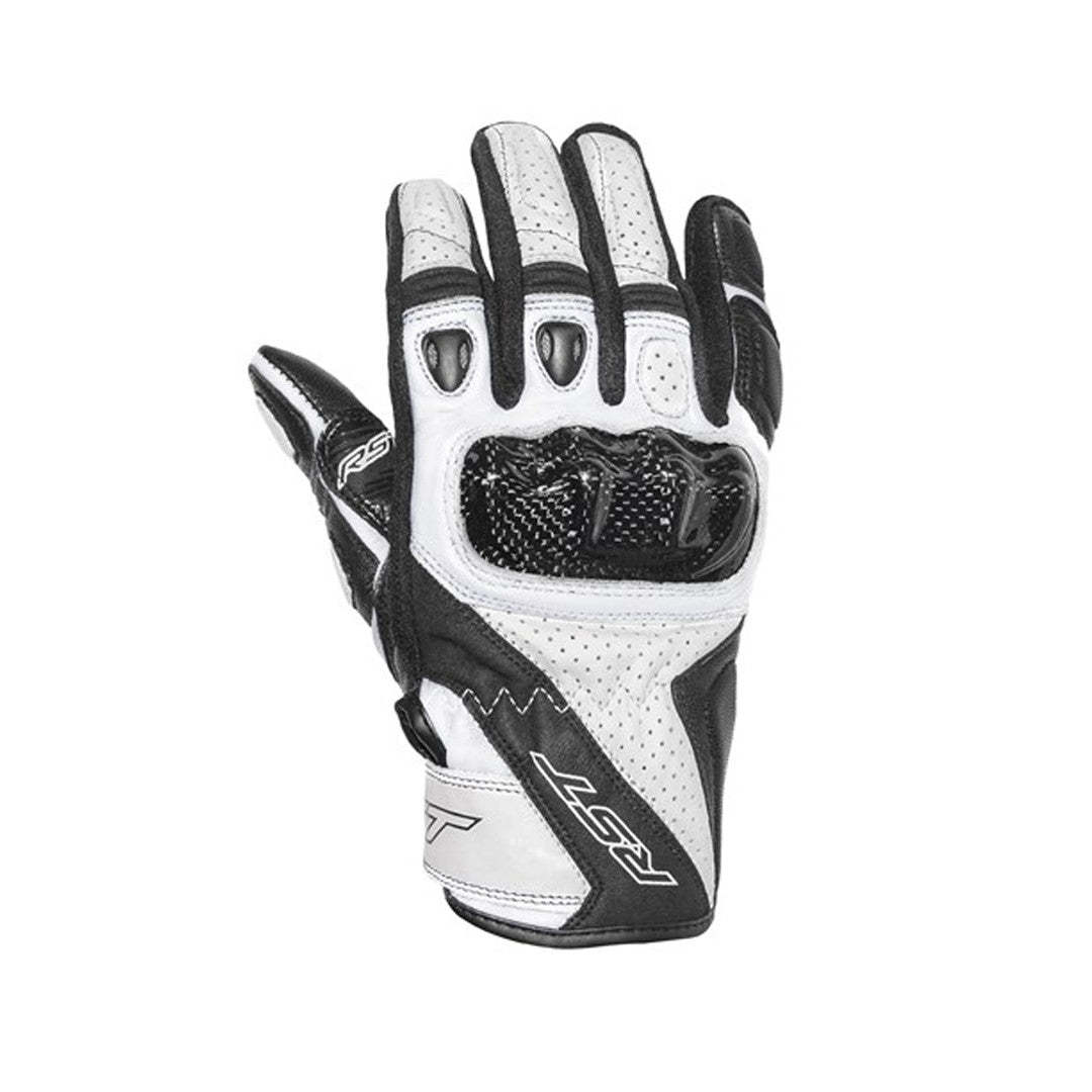 RST 2123 Stunt III CE Men's Gloves - White