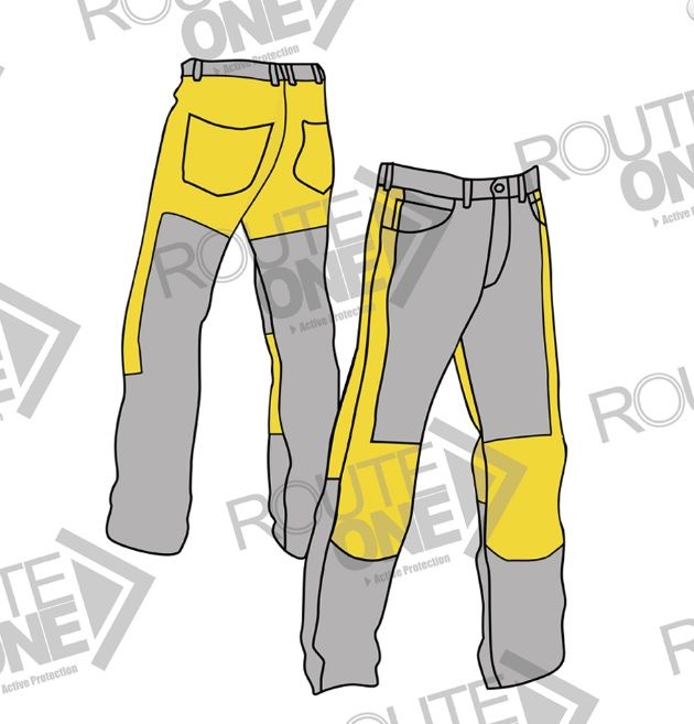 Route One Olivia Classic Ladies Jeans - Black