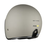 G-Mac Rebel Evo Open Face Helmet - Satin Grey (Also Rebel 2.0 Now Available)