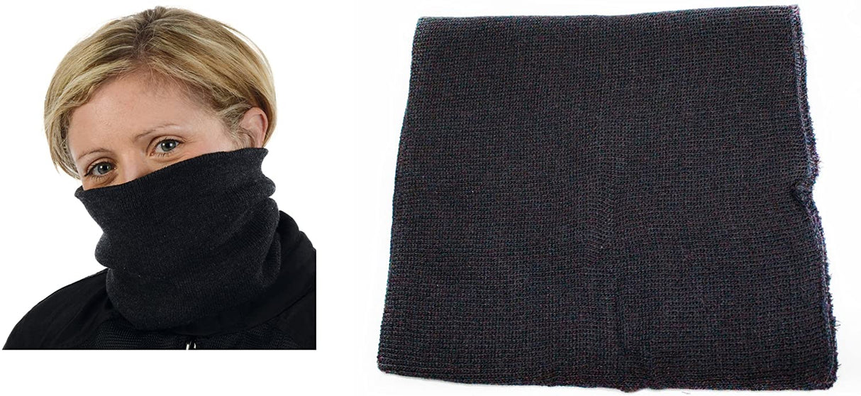 Oxford Snood Neck Tube - Black