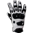 Richa Rock Short Leather Sports Summer Motorcycle Gloves Black/white - Richa -  - MSG BIKE GEAR - 1