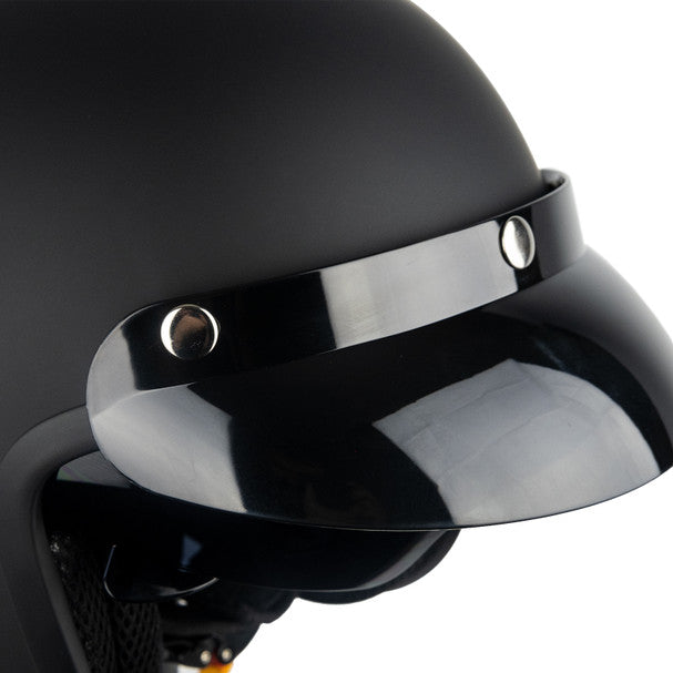 MIDA MV537 Open Face Motorcycle Helmet + FREE Peak