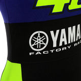 Official VR46 Womens Yamaha Racing Tank Top - Blue / Black